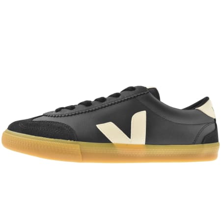 Product Image for Veja Volley Leather Trainers Black