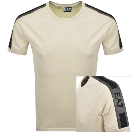 Product Image for EA7 Emporio Armani Tape T Shirt Beige