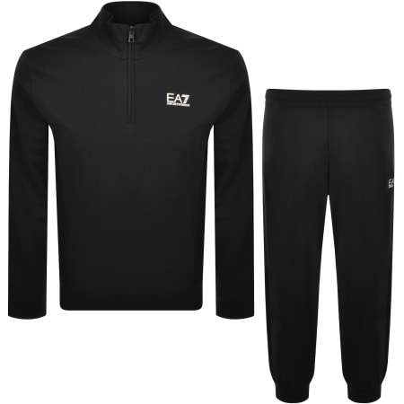 Product Image for EA7 Emporio Armani Jersey Tracksuit Black