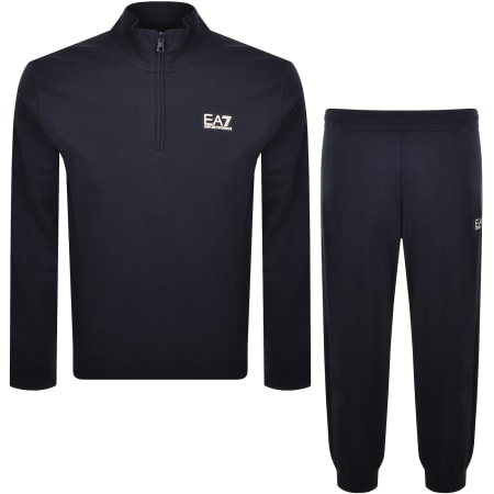 Product Image for EA7 Emporio Armani Jersey Tracksuit Navy
