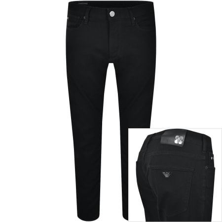 Product Image for Emporio Armani J06 Slim Fit Jeans Light Black