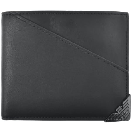 Product Image for Emporio Armani Bifold Leather Wallet Black