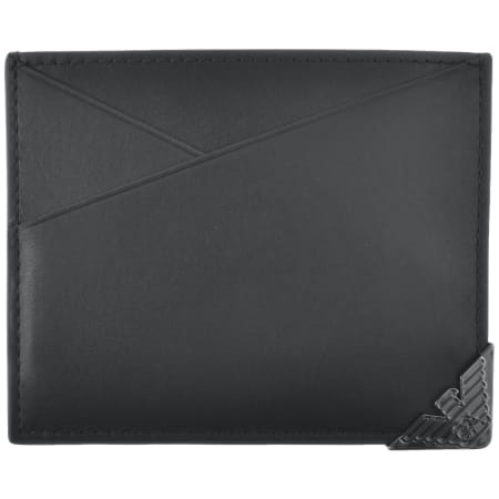 Product Image for Emporio Armani Leather Card Holder Black