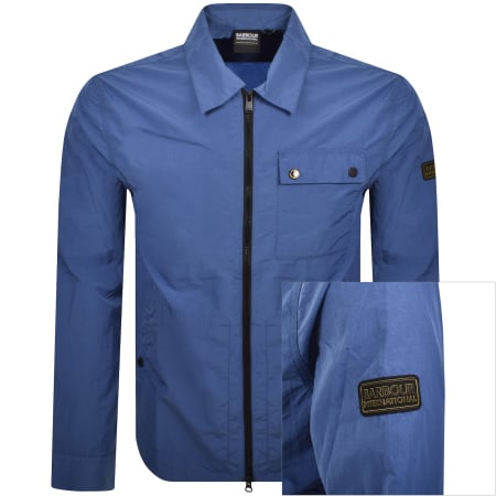 Product Image for Barbour International Inline Overshirt Blue