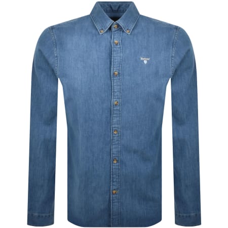 Product Image for Barbour Crest Tailored Shirt Blue