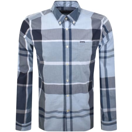 Product Image for Barbour Harris Check Long Sleeved Shirt Blue