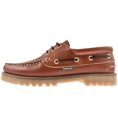 Product Image for Barbour Deck Boat Shoe Tan Brown