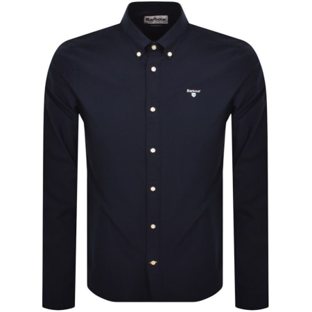 Product Image for Barbour Long Sleeved Oxtown Shirt Navy
