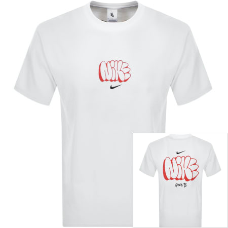 Product Image for Nike Solo Swoosh T Shirt White