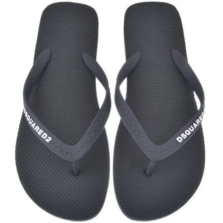Product Image for DSQUARED2 Logo Flip Flops Navy