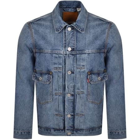 Product Image for Levis Type 2 Trucker Denim Jacket Blue