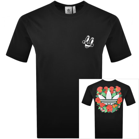 Product Image for adidas Originals Made By Nelson T Shirt Black