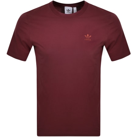 Product Image for adidas Originals Trefoil T Shirt Burgundy
