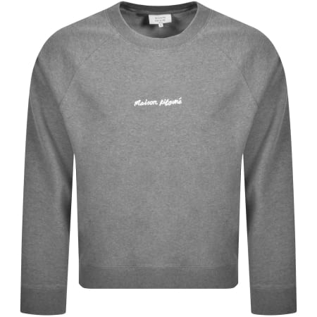 Recommended Product Image for Maison Kitsune Oversize Raglan Sweatshirt Grey