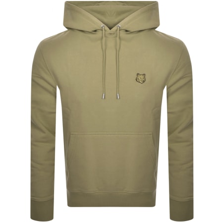 Product Image for Maison Kitsune Fox Head Hoodie Green