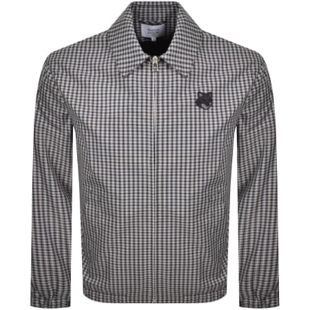 Product Image for Maison Kitsune Zipped Jacket Grey