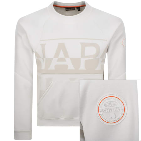 Product Image for Napapijri B Anghiari C Sweatshirt Off White