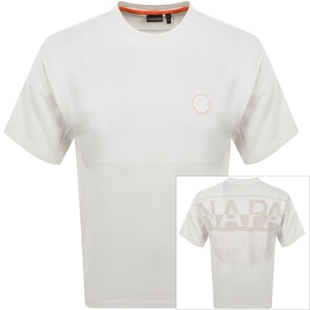 Product Image for Napapijri S Anghiari T Shirt White