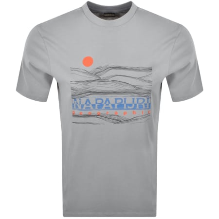 Product Image for Napapijri S Buti T Shirt Grey