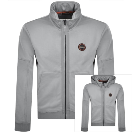 Product Image for Napapijri B Ambra Hoodie Grey