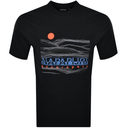 Product Image for Napapijri S Buti T Shirt Black Beauty