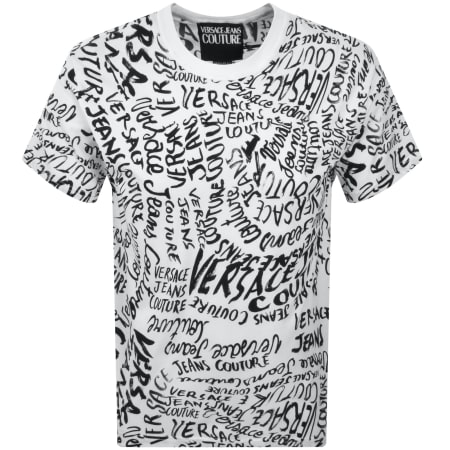 Product Image for Versace Jeans Couture Logo T Shirt White