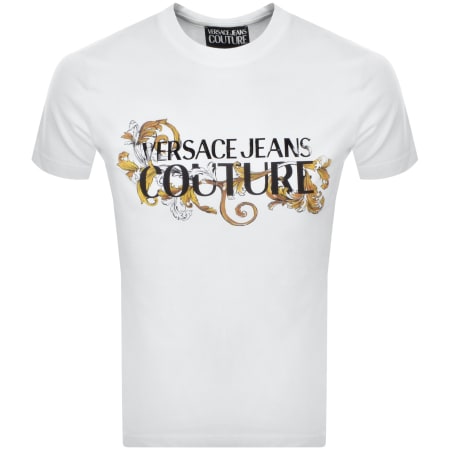 Product Image for Versace Jeans Couture Logo T Shirt White