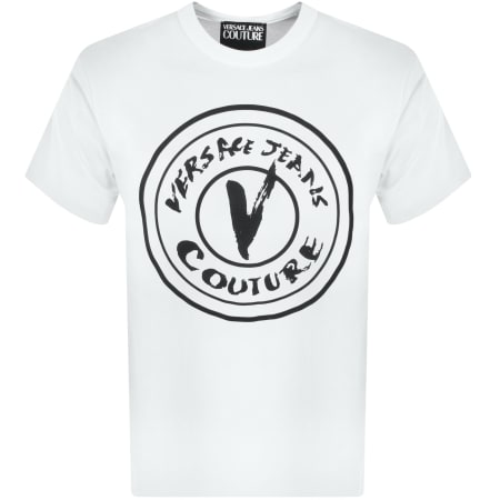Product Image for Versace Jeans Couture Logo T Shirt White