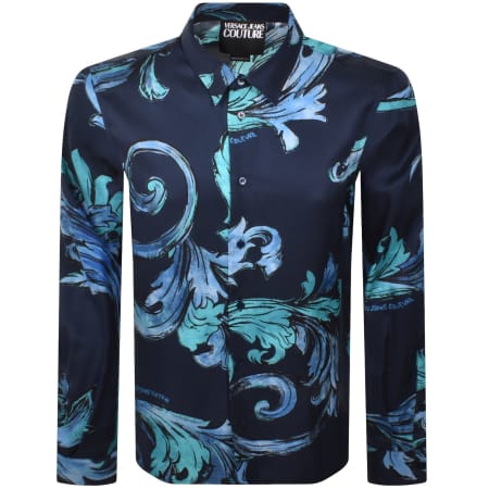 Product Image for Versace Jeans Couture All Over Shirt Blue