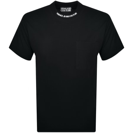 Product Image for Versace Jeans Couture Collar T Shirt Black