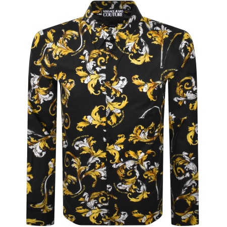 Product Image for Versace Jeans Couture Slim All Over Shirt Black