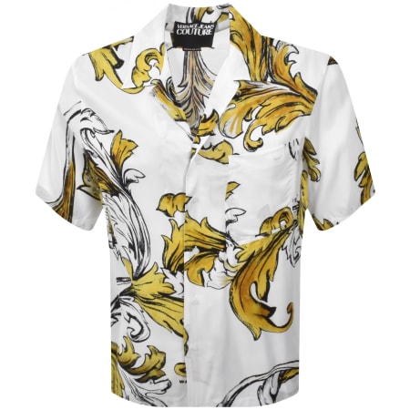 Product Image for Versace Jeans Couture All Over Print Shirt White
