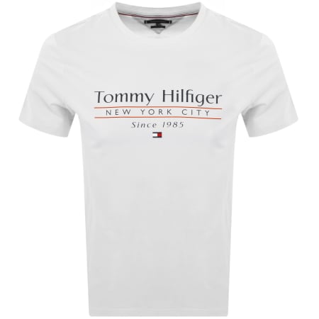 Product Image for Tommy Hilfiger Center Stack T Shirt White