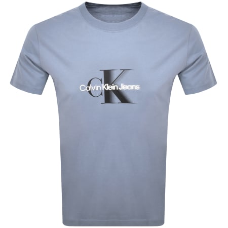 Product Image for Calvin Klein Jeans Monologo T Shirt Blue