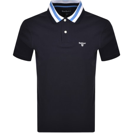 Product Image for Barbour Hawkesmoor Tipped Polo T Shirt Navy