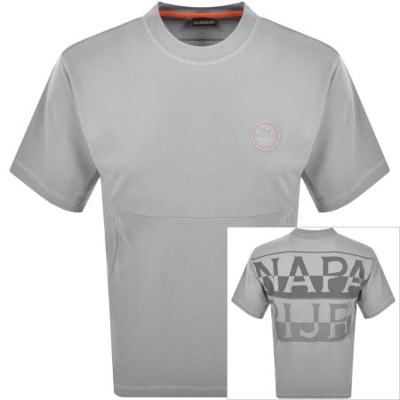 Product Image for Napapijri S Anghiari T Shirt Ultimate Grey