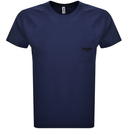 Product Image for Moschino Swim Logo T Shirt Blue