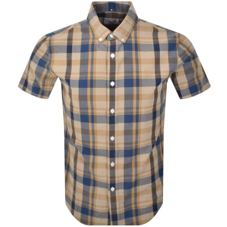 Product Image for Farah Wylan Check Shirt Hazelnut Brown