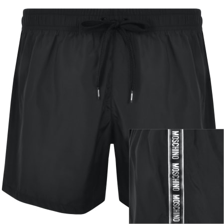 Product Image for Moschino Logo Swim Shorts Black