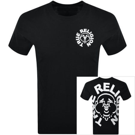 Product Image for True Religion Buddha Face Logo T Shirt Black