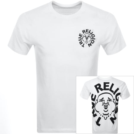 Product Image for True Religion Buddha Face Logo T Shirt White