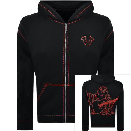 Product Image for True Religion Full Zip Hoodie Black