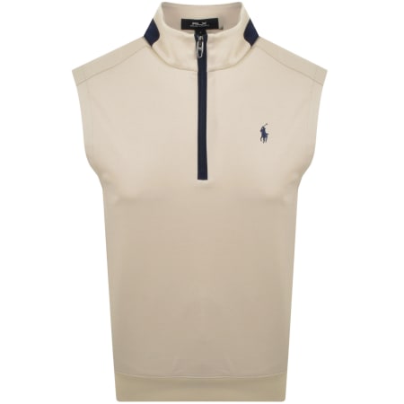 Product Image for Ralph Lauren RLX Half Zip Sweatshirt Sand Beige