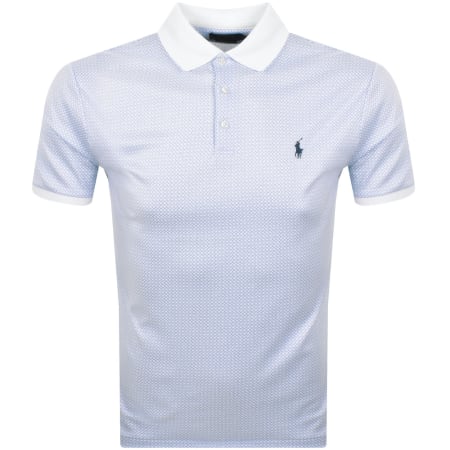 Product Image for Ralph Lauren Custom Slim Polo T Shirt White