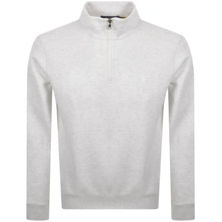 Product Image for Ralph Lauren Quarter Zip Sweatshirt Grey