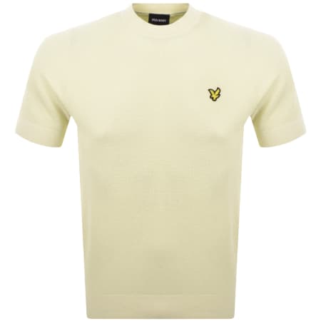 Product Image for Lyle And Scott Knitted T Shirt Cream