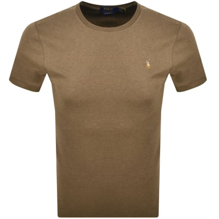 Product Image for Ralph Lauren Crew Neck T Shirt Brown