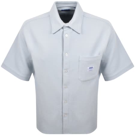 Product Image for HUGO Blue Ebronn Short Sleeve Shirt Blue