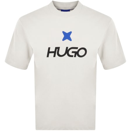 Product Image for HUGO Blue New Romi T Shirt Cream