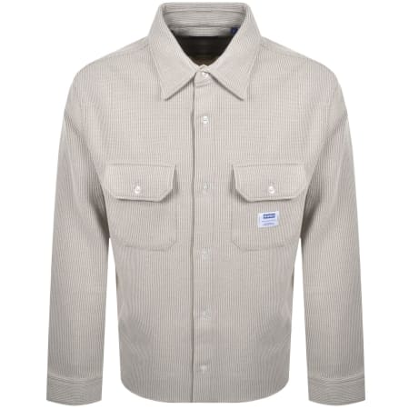 Product Image for HUGO Blue Ekynone Long Sleeve Shirt Beige